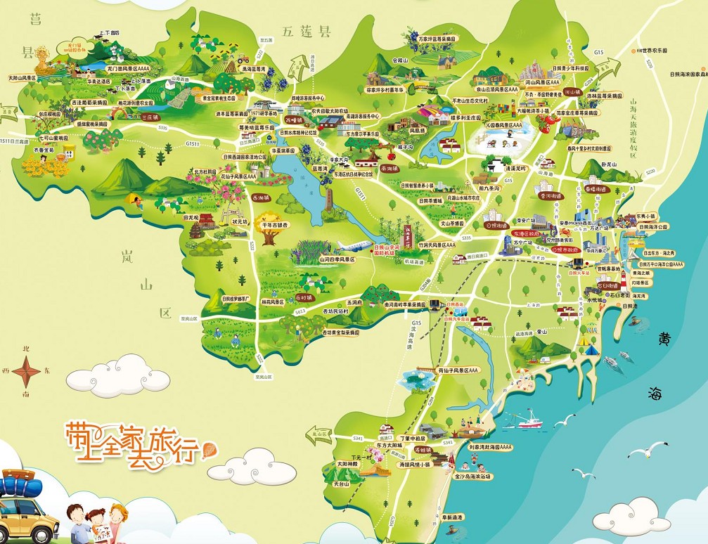 靖江景区使用手绘地图给景区能带来什么好处？